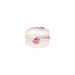 Fire-Polished Round 4mm - Transparent Pink Shades Loose