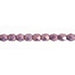 Fire-Polished Round 4mm - Opaque Purple Shades