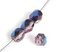 Fire-Polished Round 4mm - Transparent Purple Shades Loose