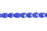 Fire-Polished Round 4mm - Opaque Blue Shades - Cosplay Supplies Inc