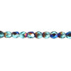 Fire-Polished Round 4mm - Transparent Blue Shades Loose