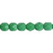 Fire-Polished Round Beads 6mm Opaque - Green Shades