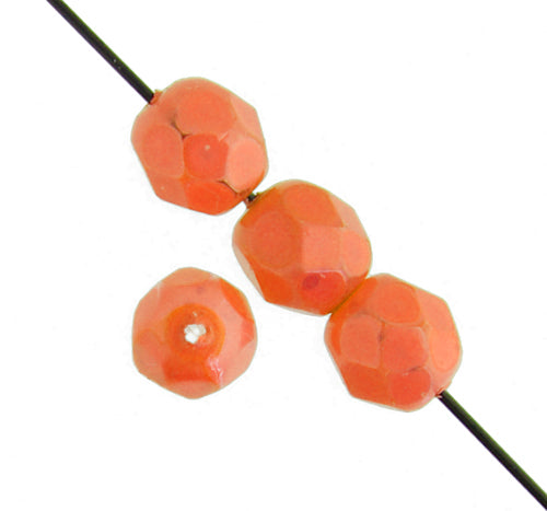 Fire-Polished 6mm Round Bead Strands