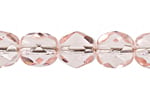 Fire-Polished 7mm Round Beads - Pink Shades