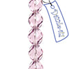 Czech Fire-Polished Round Bead 8mm Strands - Pink/Purple Shades