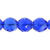 Fire-Polished Round Beads 10mm - Blue Shades
