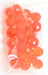 Fire-Polished Round Beads 10mm - Orange Shades