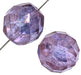 Fire-Polished Round Beads 10mm - Purple Shades