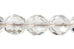 Fire-Polished Round Beads 10mm - Crystal Shades