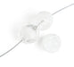 Fire-Polished Round Beads 12mm - White Shades