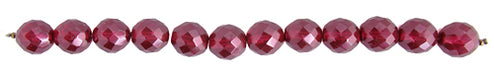 Fire-Polished Round Beads 12mm - Pink Shades
