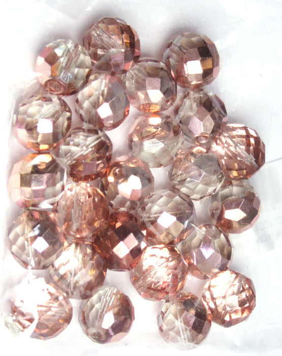 Fire-Polished Round Beads 14mm 