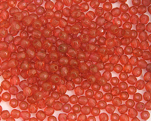 Fire-Polished 2mm Round Beads