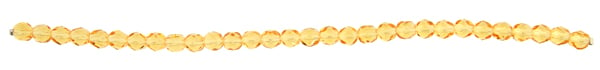 Fire-Polished 6mm Round Bead Strands