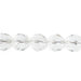 Fire-Polished 8mm Round Beads - Crystal Shades