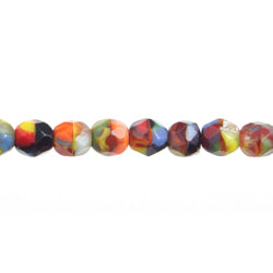 Fire-Polished Round Beads 5mm