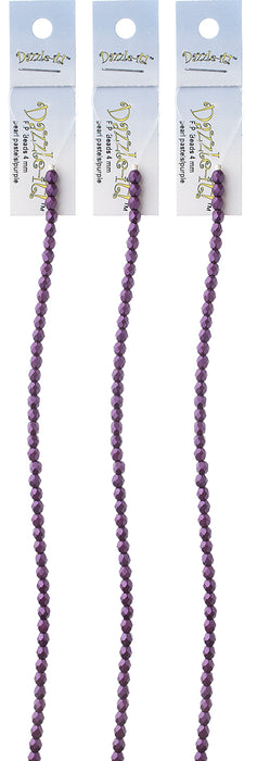 Fire-Polished Beads Strung 4mm  Approx 45pcs