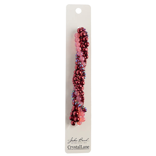 Crystal Lane Twisted Bead Strands Mix - Hellebores