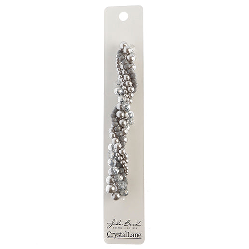 Crystal Lane Twisted Bead Strands Mix - Dusty Miller