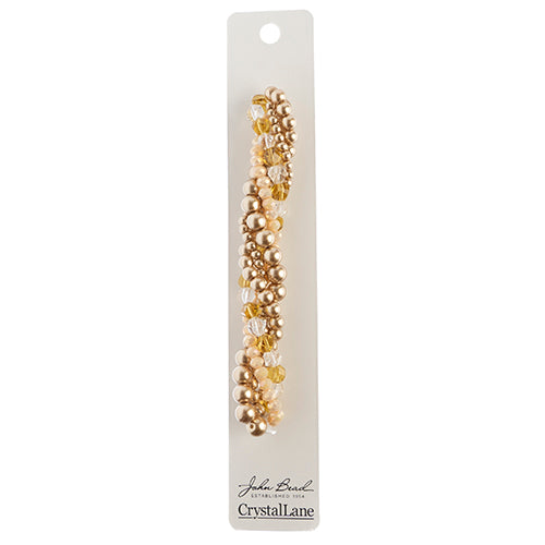 Crystal Lane Twisted Bead Strands Mix - Butterfly Weed