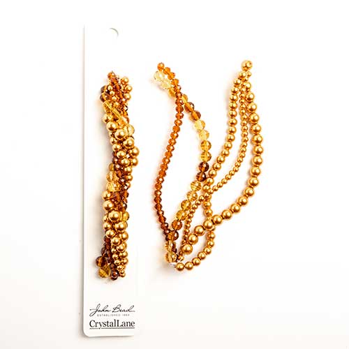 Crystal Lane Twisted Bead Strands Mix - Curly Willow