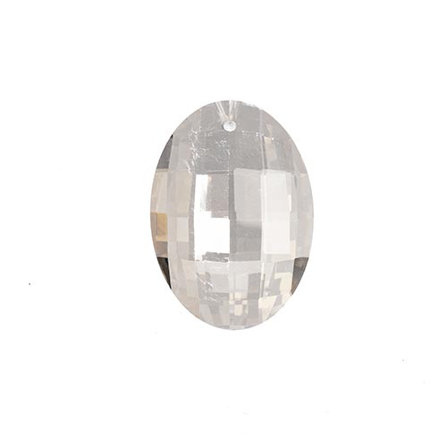 Crystal Lane Faceted Oval 27x37mm