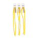 Crystal Lane Bicone 2 Strand 7in (Apx96pcs) 4mm Opaque Yellow