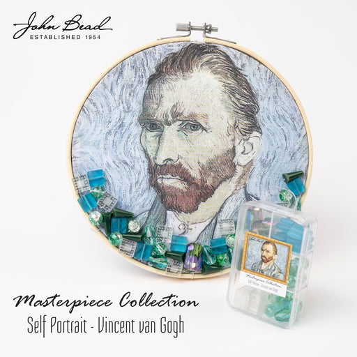 Masterpiece Collection Glass Bead Box Mix Apx85g Self Portrait - Vincent van Gogh