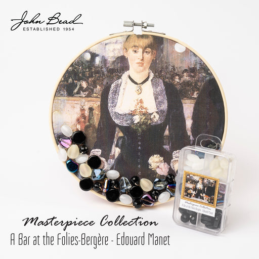 Masterpiece Collection Glass Bead Box Mix Apx85g  A Bar at the Folies-Bergère - Edouard Manet