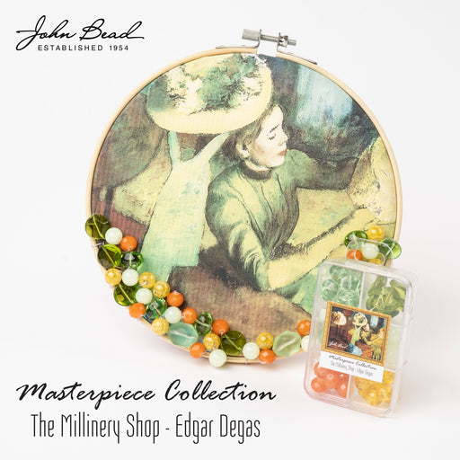 Masterpiece Collection Glass Bead Box Mix Apx85g The Millinery Shop - Edgar Degas