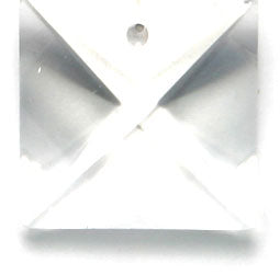Drops M.C. 18mm Crystal Square With 1 Hole