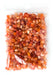 Semi-Precious Chips Loose 100g/Bag Coral Dyed