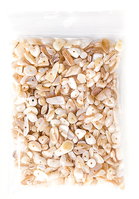 Semi-Precious Chips Loose 100g/Bag Natural Mother of Pearl
