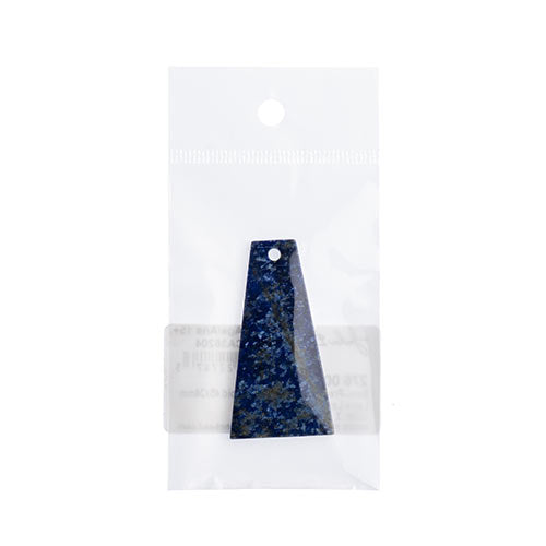 Semi-Precious Pendant Trapezoid Lapis Lazuli