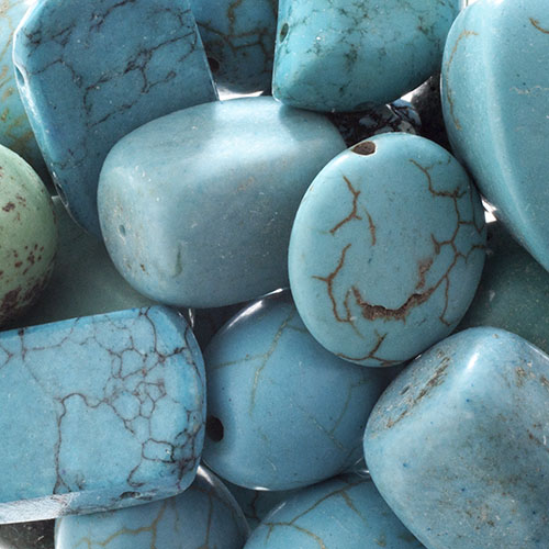 Earth's Jewels Value Pack 100g Turquoise Magnesite Dyed