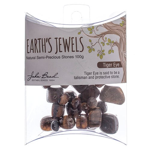 Earth's Jewels Value Pack 100g Tiger Eye Natural