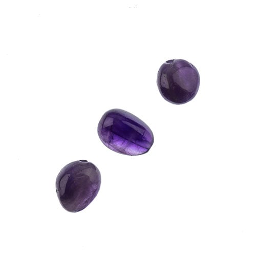 Earths Jewels Beads 16in 8-15mm Irregular Amethyst