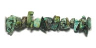 Chinese Turquoise Chips 16in Strand