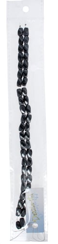 Magnetic Rectangular Twisted 2x8in Strand Hematite