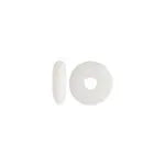 Volcanic UFO Bead Small White 9mm - Cosplay Supplies Inc