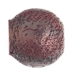 Resin Bead Round 25mm 8" Strung Burnt Effect - Cosplay Supplies Inc