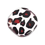 Resin Irregular Round Flat 28mm 8" Strung Dalmatian - Cosplay Supplies Inc