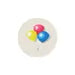 Bead Discs 19mm Balloons Blue/Red/Yellow