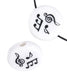 Bead Discs 19mm Musical Notes