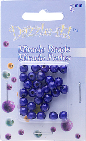 Miracle Bead Round Transparent 25pcs 6mm
