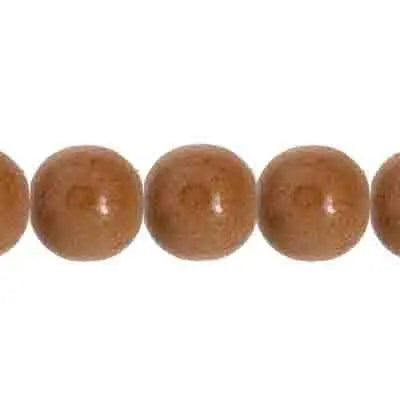Euro Wood Beads Round 10mm - Cosplay Supplies Inc