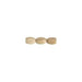 Euro Wood Beads Ridged Oval 7x10.5mm - Cosplay Supplies Inc
