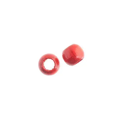 Euro Wood Beads - Round Large Hole 8x6.5mm - Cosplay Supplies Inc