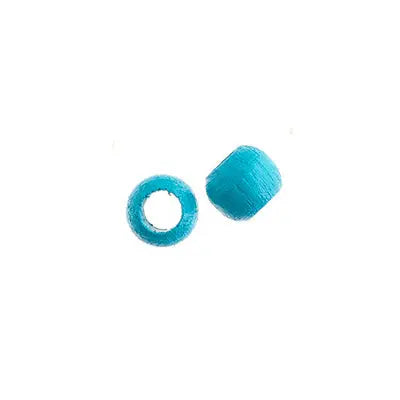 Euro Wood Beads - Round Large Hole 8x6.5mm - Cosplay Supplies Inc