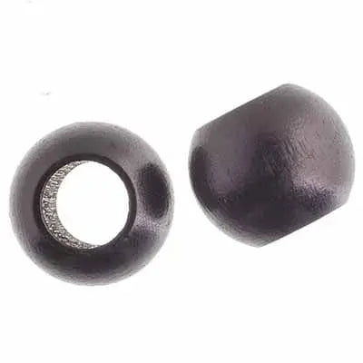 Euro Wood Beads - Round Large Hole 20x16mm - Cosplay Supplies Inc